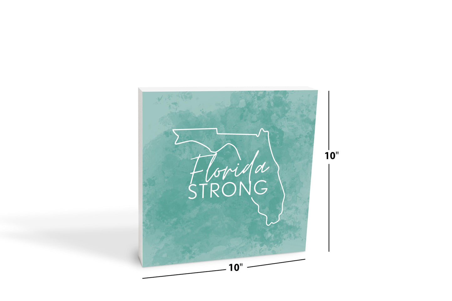 Florida Strong Blue | Wood Block | Eaches | Min 2