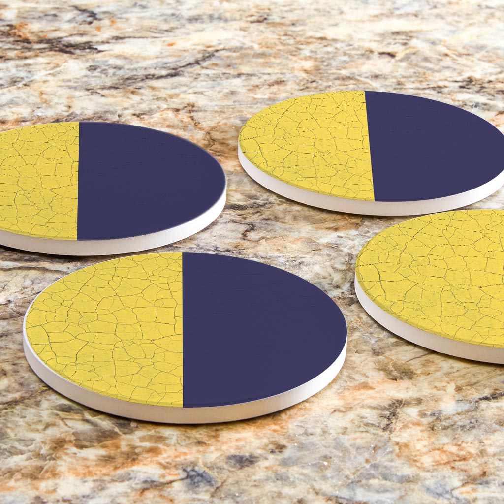 Nautical Flag Kilo | Absorbent Coasters | Set of 4 | Min 2