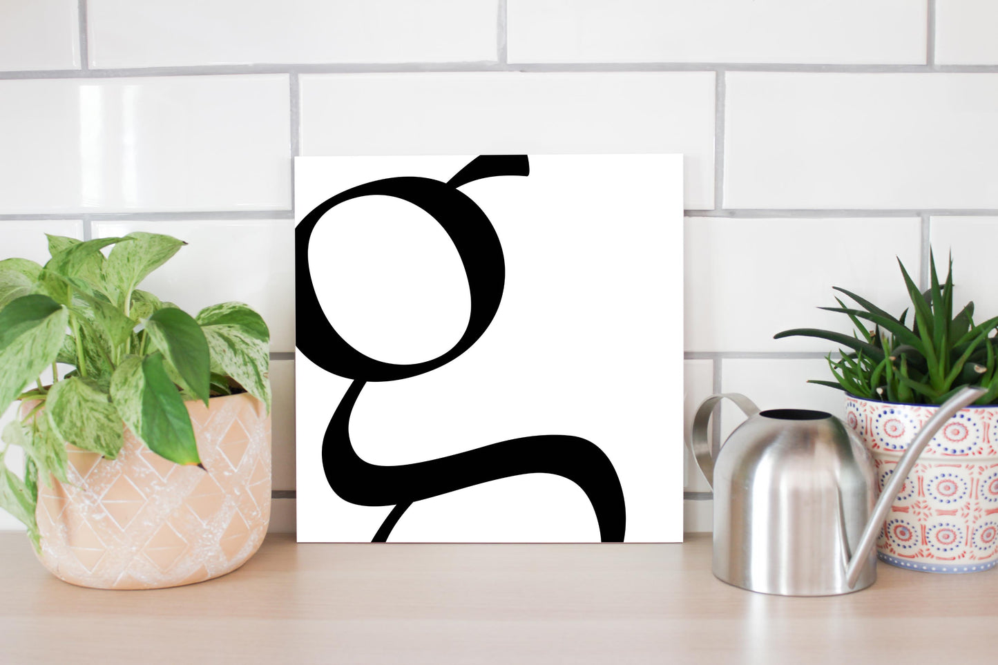 Minimal Monogram G | Wood Sign | Eaches | Min 2