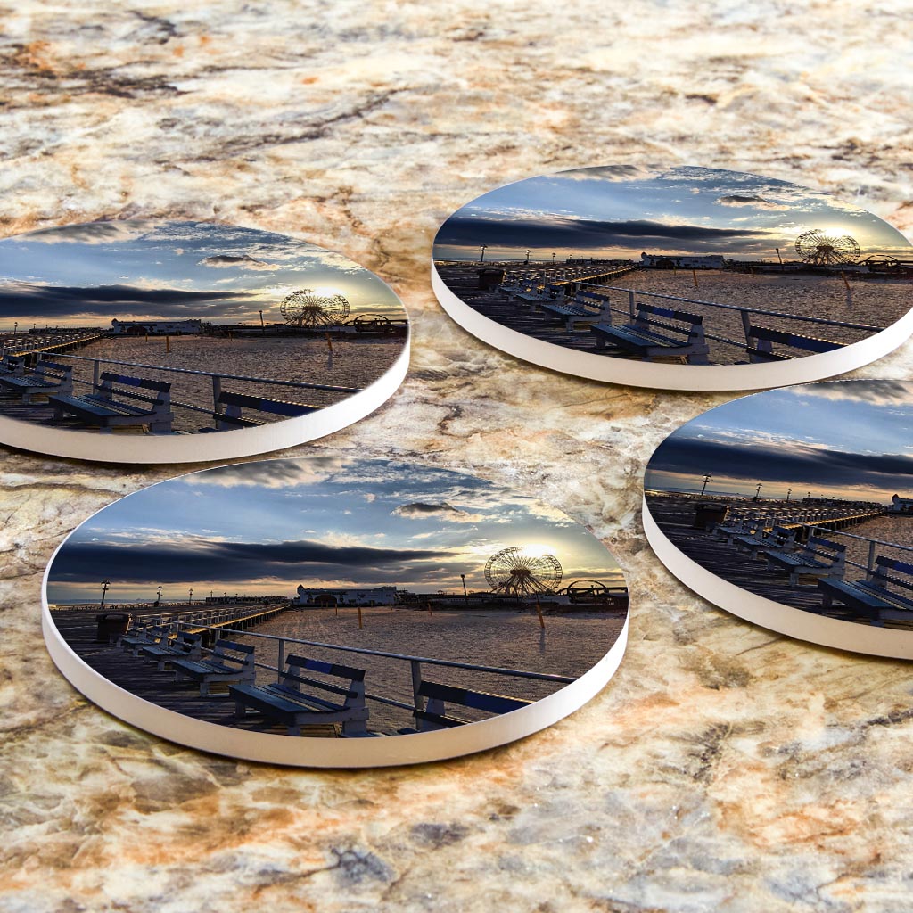 OCNJ Photo | Absorbent Coasters | Set of 4 | Min 2