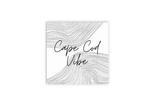 Minimalistic B&W Cape Cod Vibe | Wood Sign | Eaches | Min 2