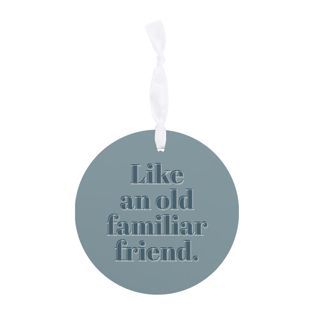 Modern Minimalist Arkansas Familiar Friend | Wood Ornament | Eaches | Min 6