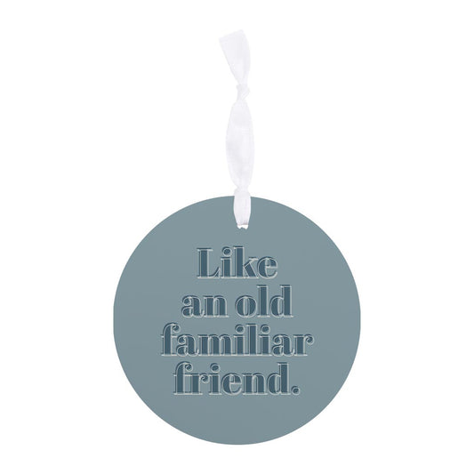 Modern Minimalist Arkansas Familiar Friend | Wood Ornament | Eaches | Min 6