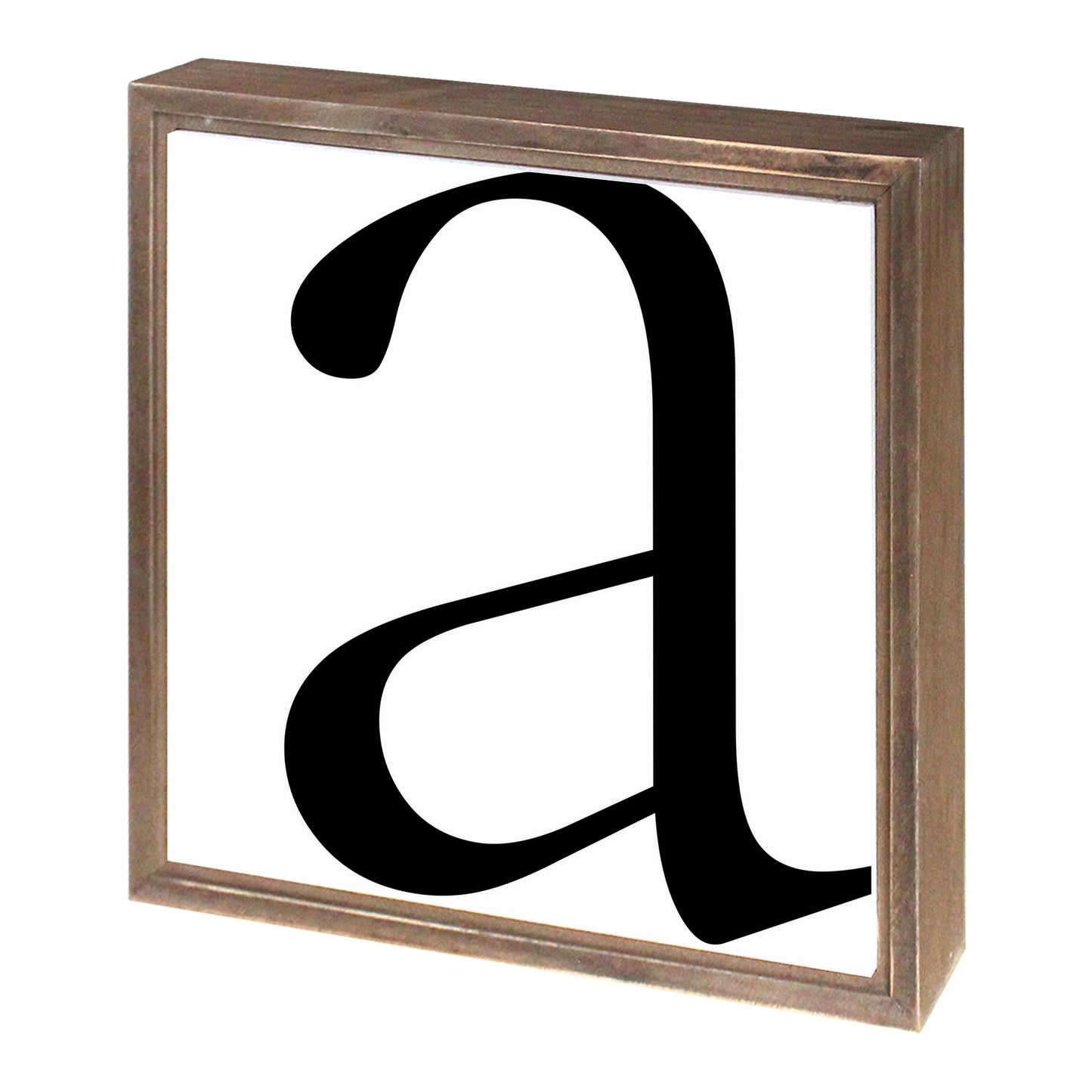 Minimalist Monogram A | Wood Sign | Eaches | Min 1