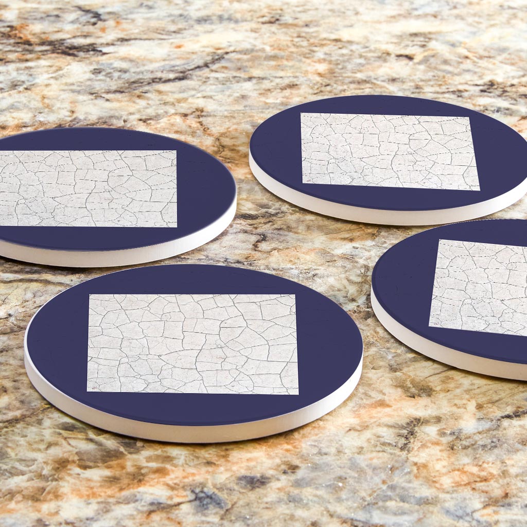 Nautical Flag Papa | Absorbent Coasters | Set of 4 | Min 2