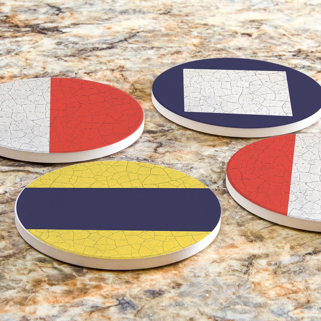 Nautical Flags | Absorbent Coasters | Set of 4 | Min 2