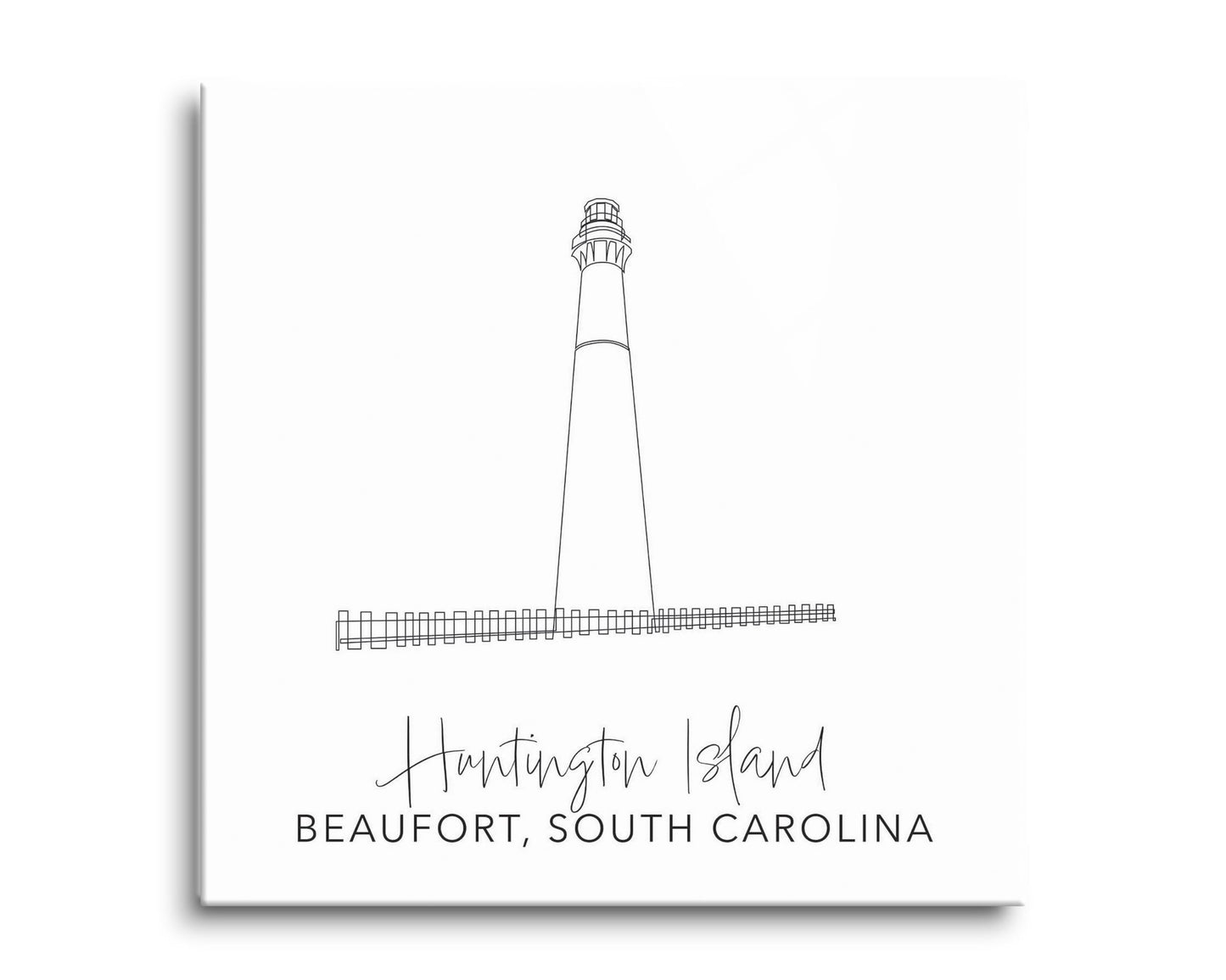 Huntington Island Lighthouse | Hi-Def Glass Art | Eaches | Min 2