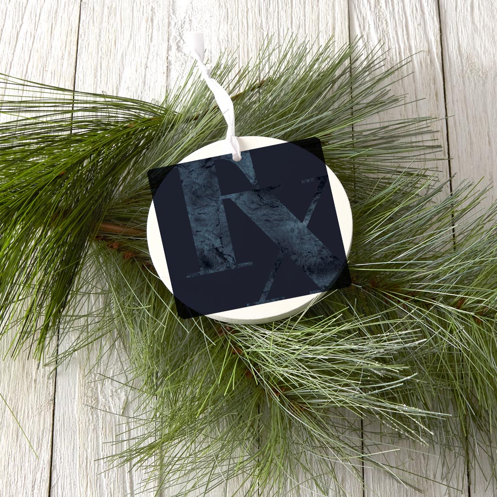 Modern Minimalist Texas Blue Tx | Wood Ornament | Eaches | Min 6