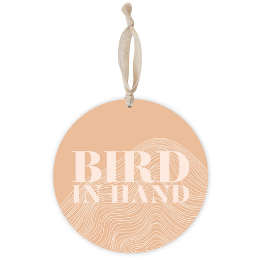 Modern Minimalist Pennsylvania Bird Quip | Wood Ornament | Eaches | Min 1