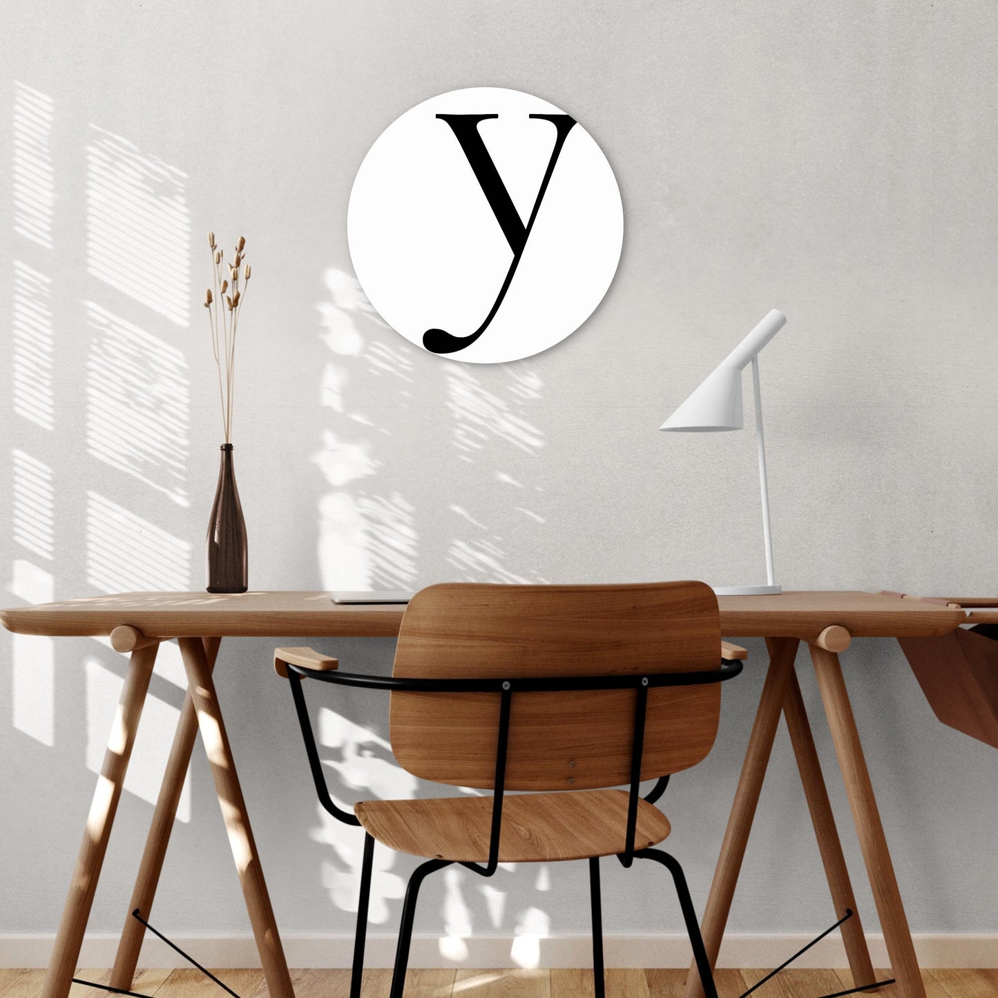 Minimalist Monogram Y| Wood Sign | Eaches | Min 1