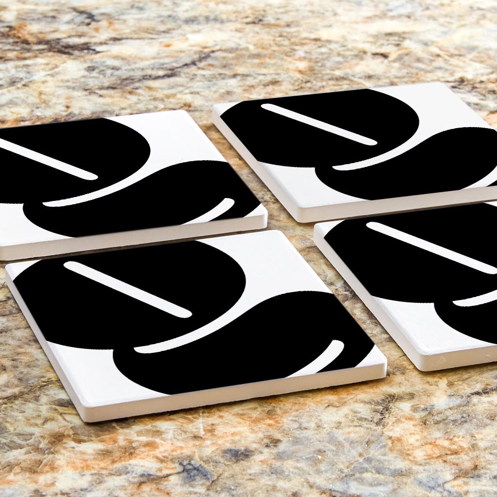 Fun Chunky Monogram G | Absorbent Coasters | Set of 4 | Min 2