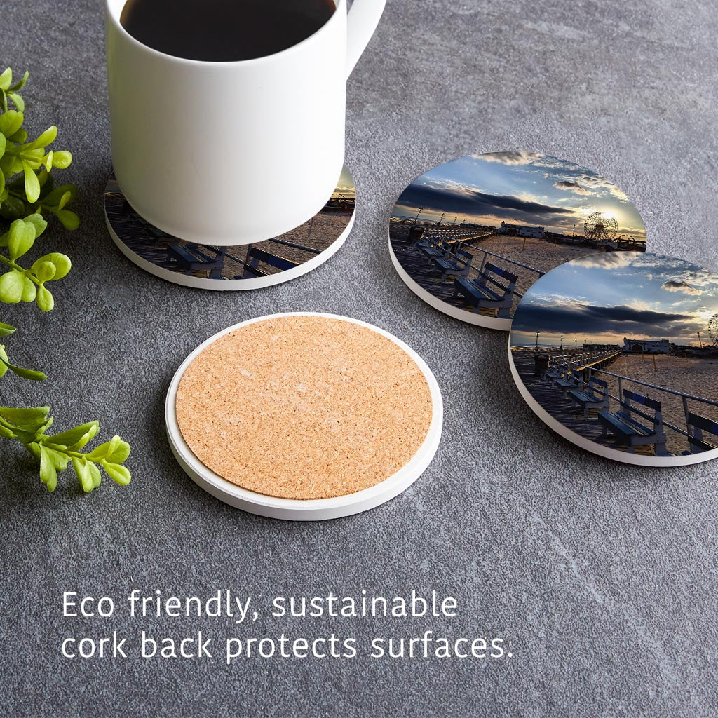 OCNJ Photo | Absorbent Coasters | Set of 4 | Min 2