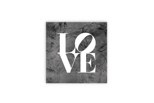 Minimalistic B&W Pennsylvania Love Dark | Wood Sign | Eaches | Min 2