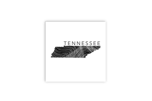 Minimalist B&W Tennessee State Name | Wood Sign | Eaches | Min 2