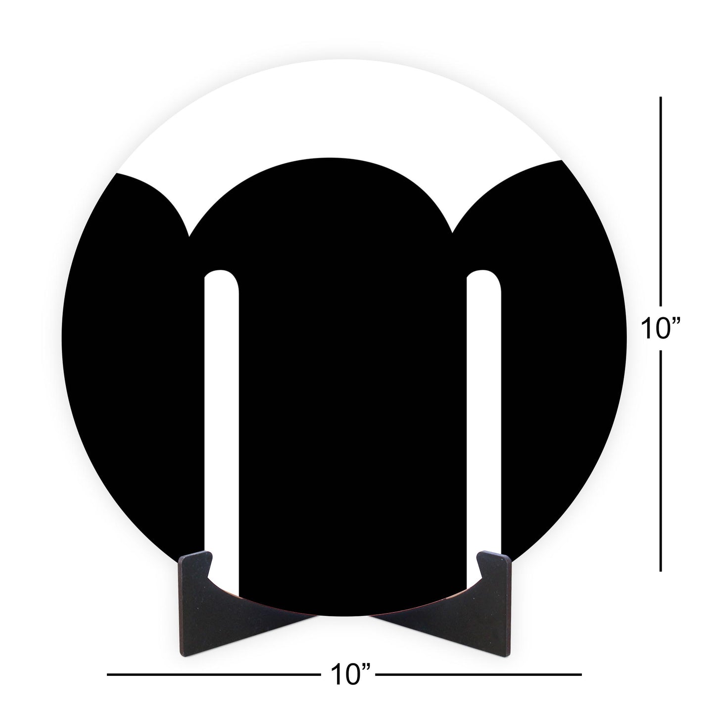 Fun Chunky Monogram M | Wood Sign | Eaches | Min 1