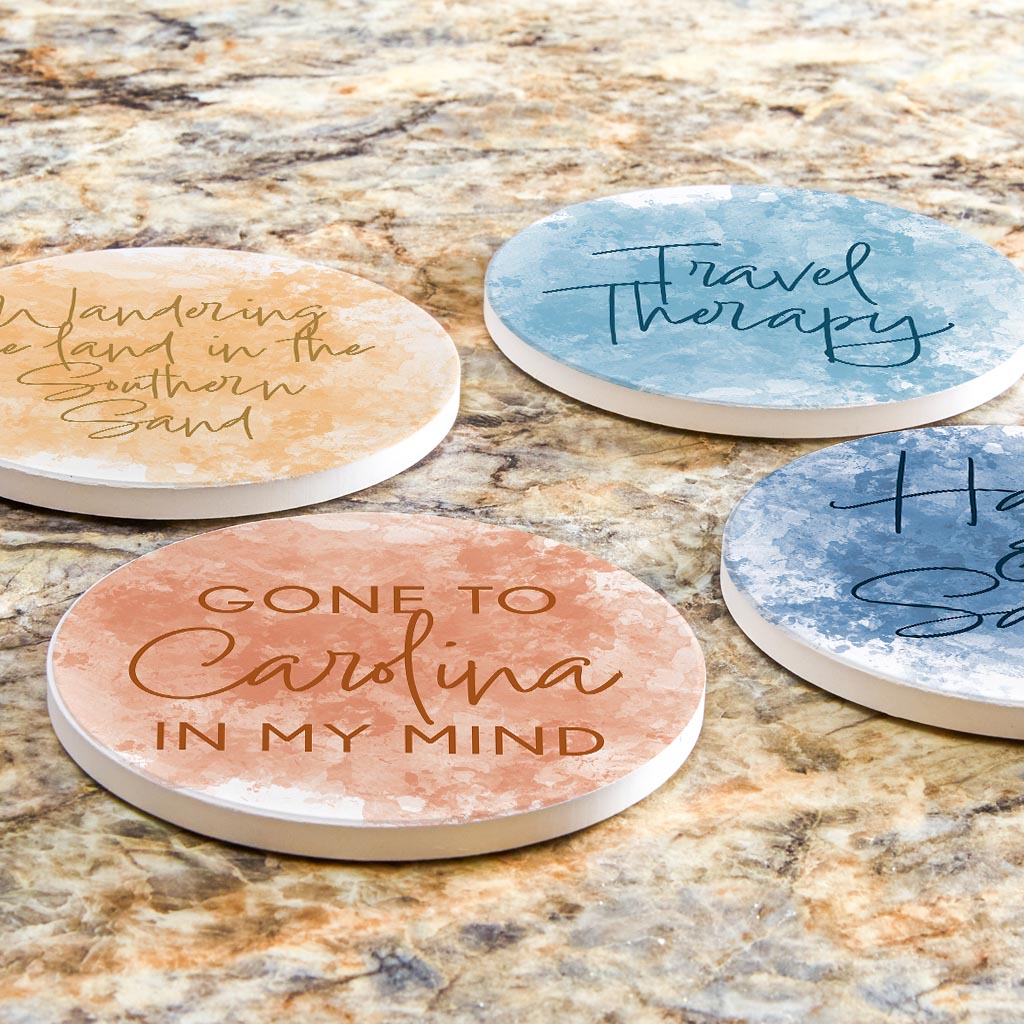 South Carolina Sayings | Absorbent Coasters | Set of 4 | Min 2