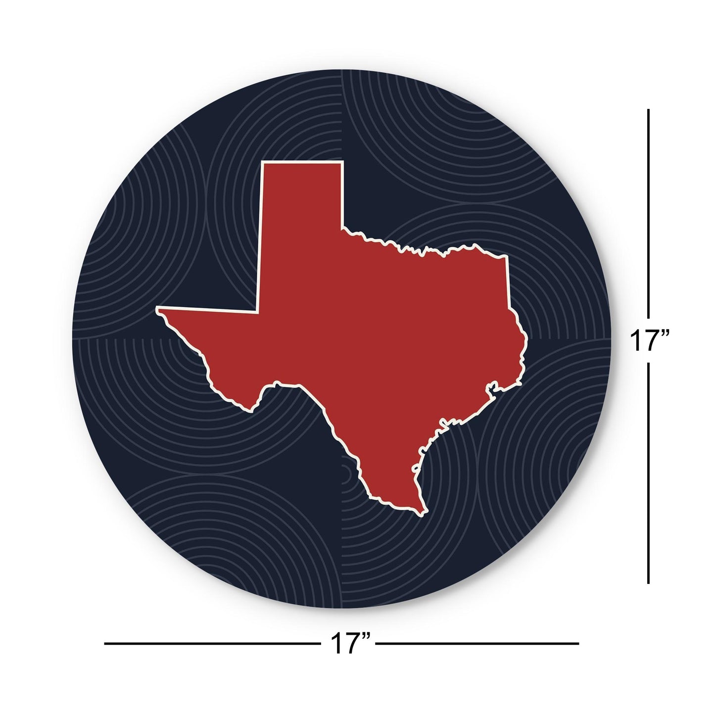 Modern Minimalist Texas Colors Shape | Wood Sign | Eaches | Min 1