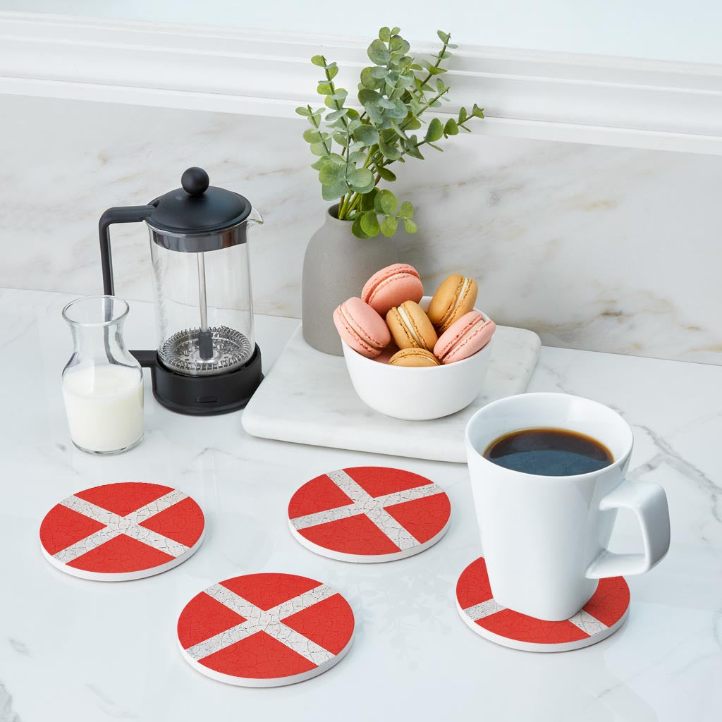 Nautical Flag Victor | Absorbent Coasters | Set of 4 | Min 2