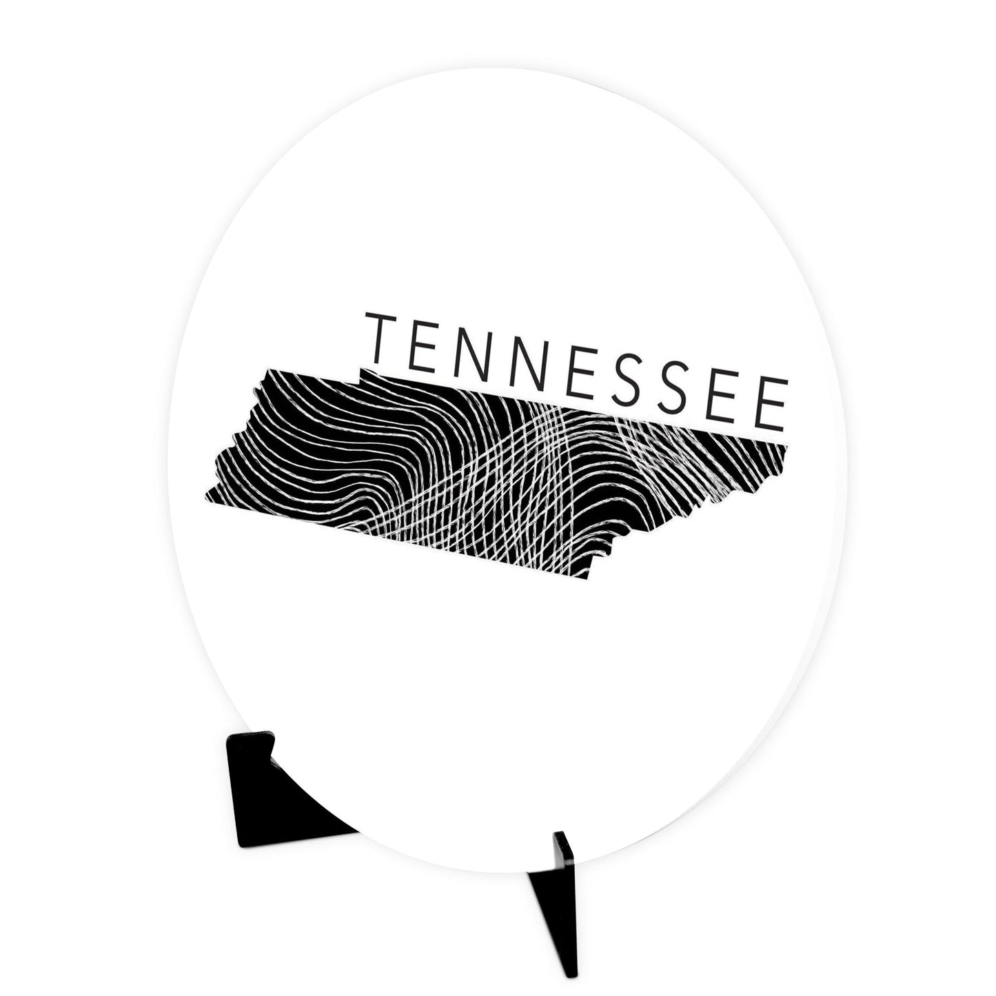 Minimalist B&W Tennessee State Name | Wood Sign | Eaches | Min 1