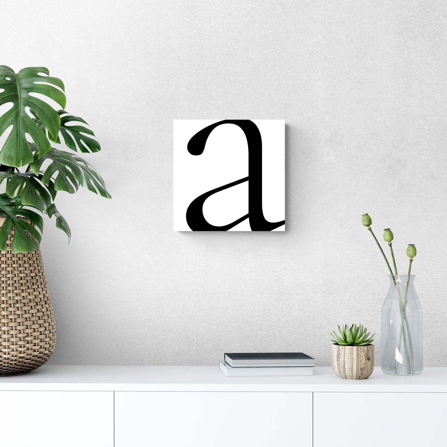 Minimal Monogram A | Wood Sign | Eaches | Min 2