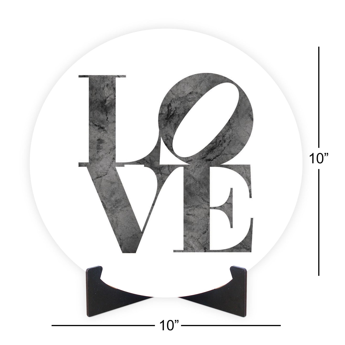 Minimalistic B&W Pennsylvania Love Light | Wood Sign | Eaches | Min 1