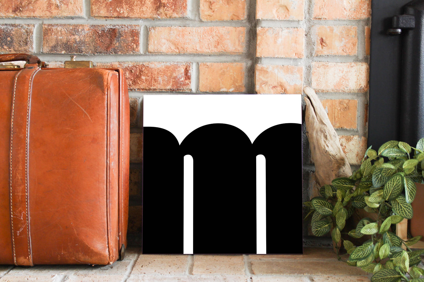 Fun Chunky Monogram M | Wood Sign | Eaches | Min 2