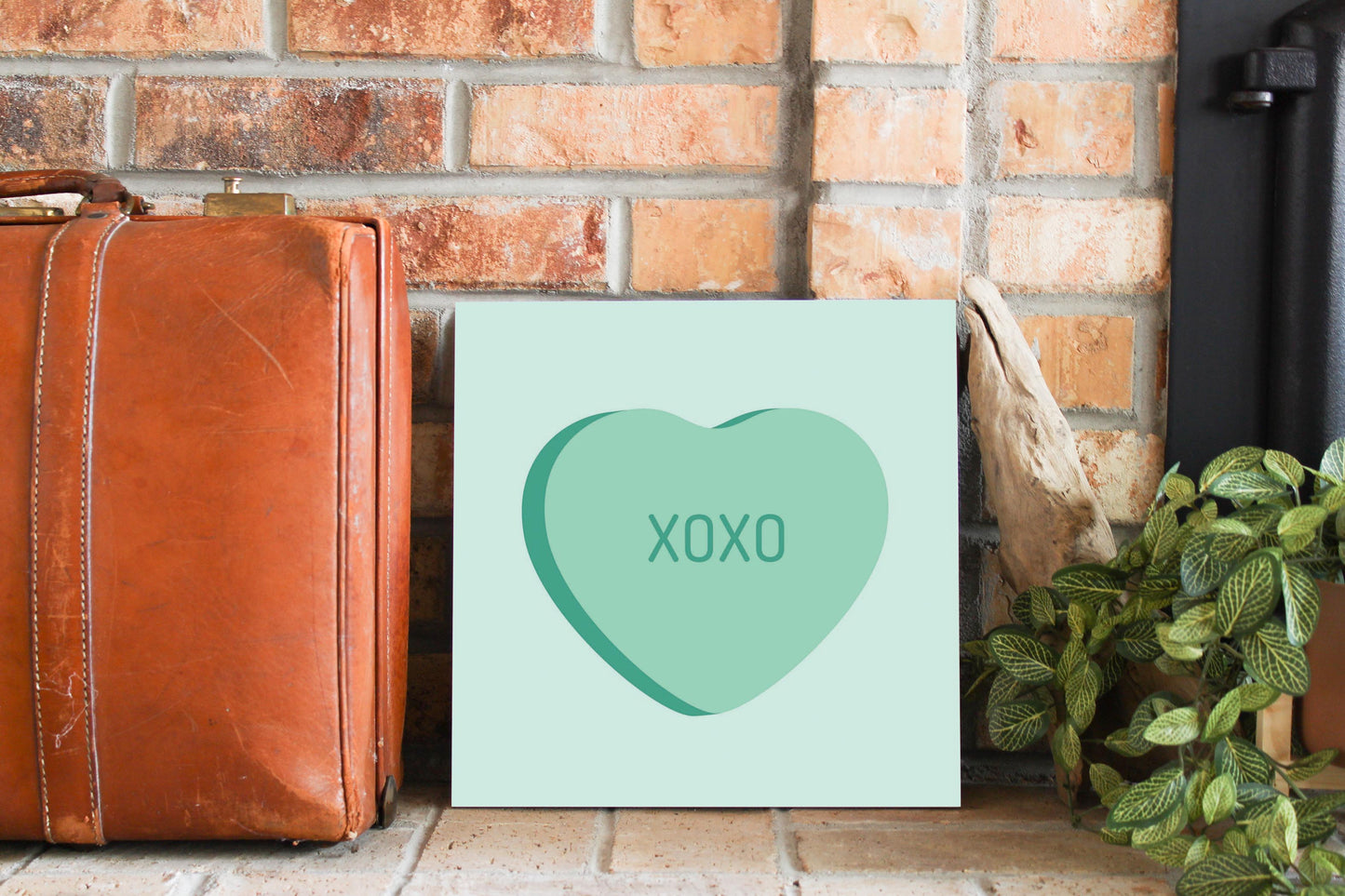 Message Hearts Xo | Wood Sign | Eaches | Min 2