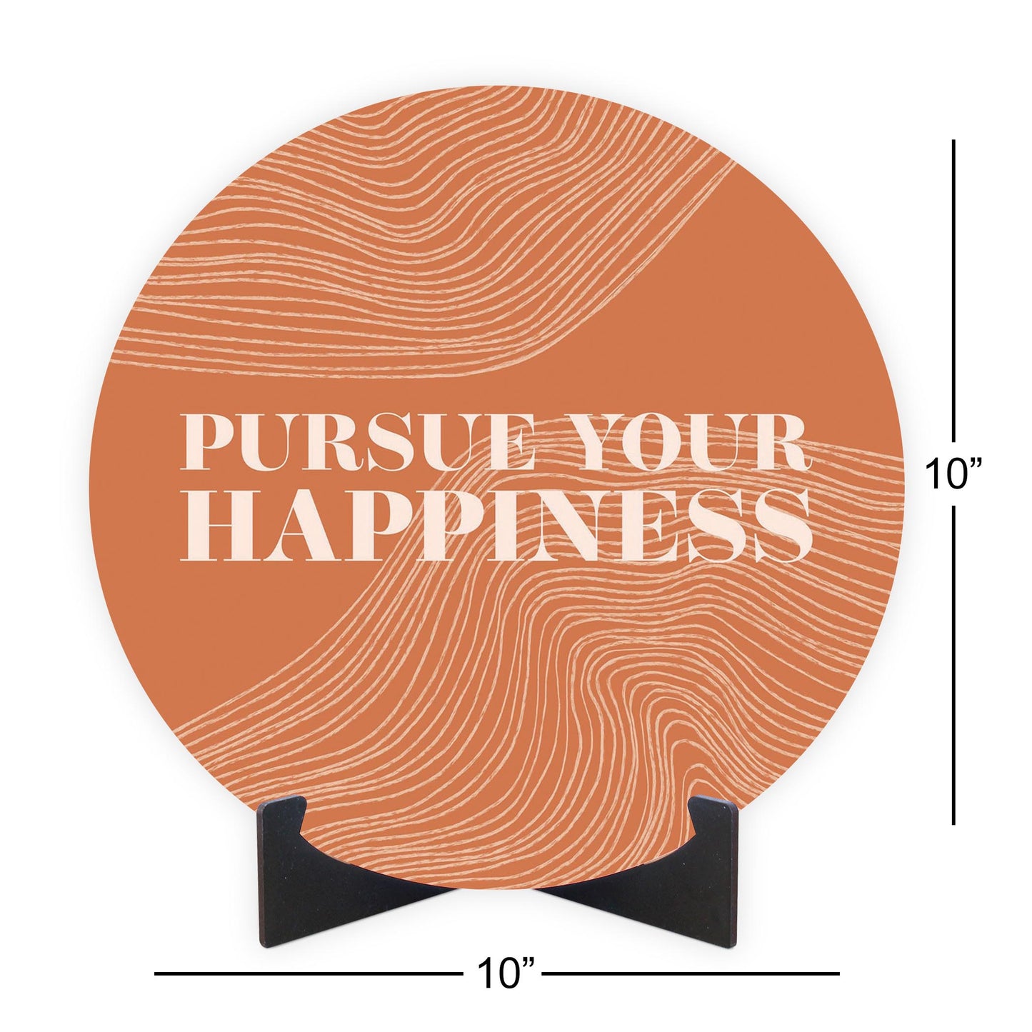 Modern Minimalist Pennsylvania Happiness Quip | Wood Sign | Eaches | Min 1