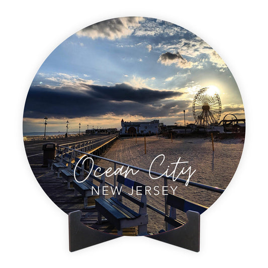 OCNJ Photo With Text | Wood Sign | Eaches | Min 1