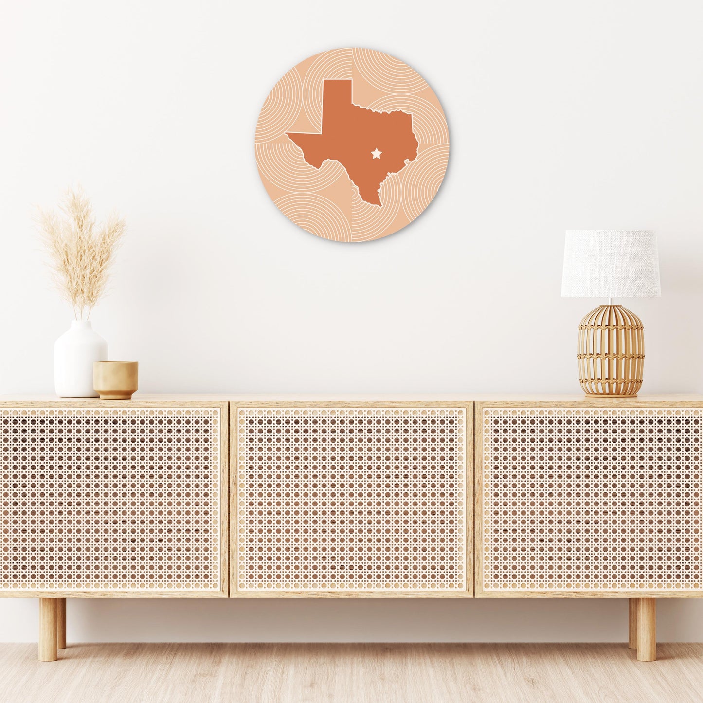 Modern Minimalist Texas Austin Star | Wood Sign | Eaches | Min 1