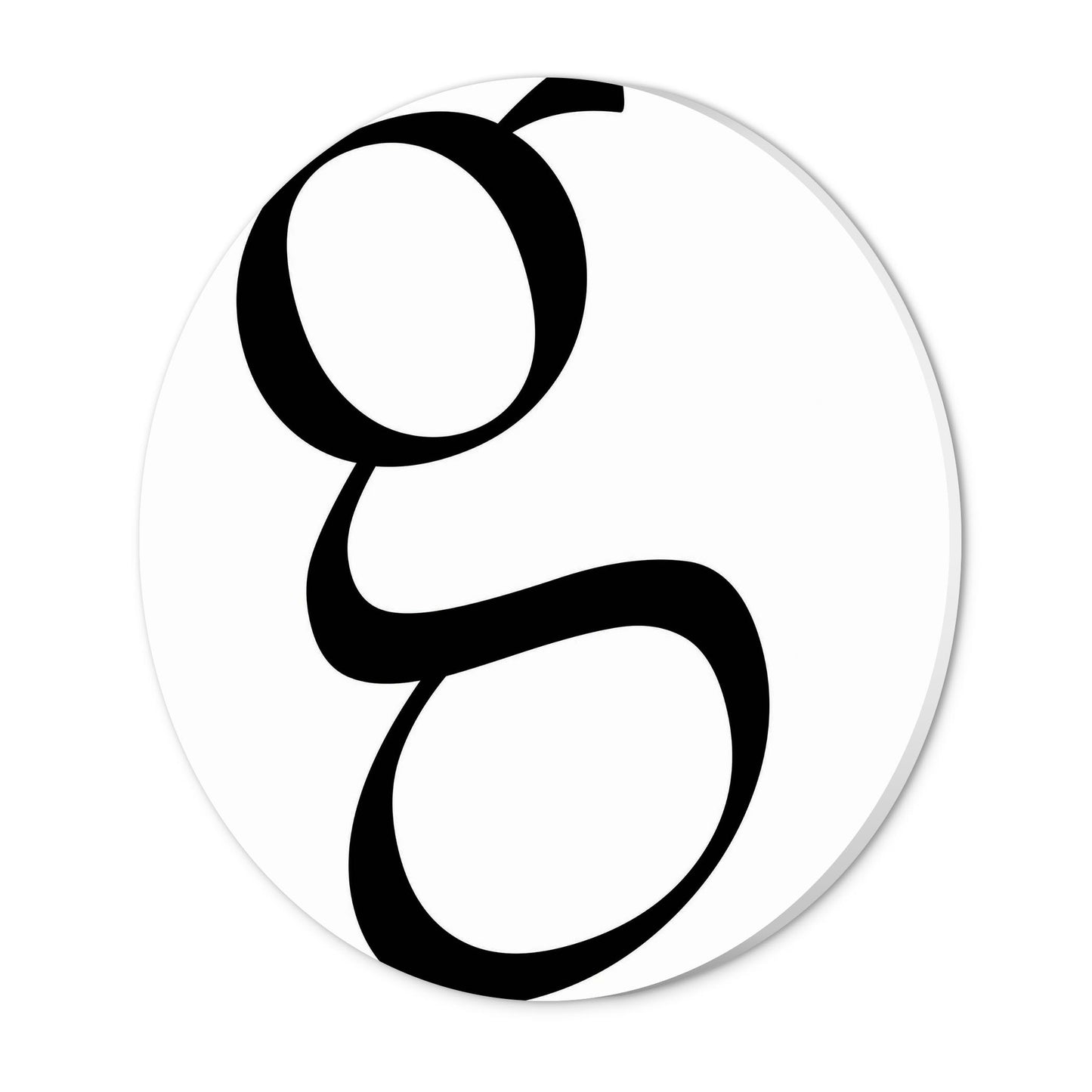 Minimalist Monogram G | Wood Sign | Eaches | Min 1