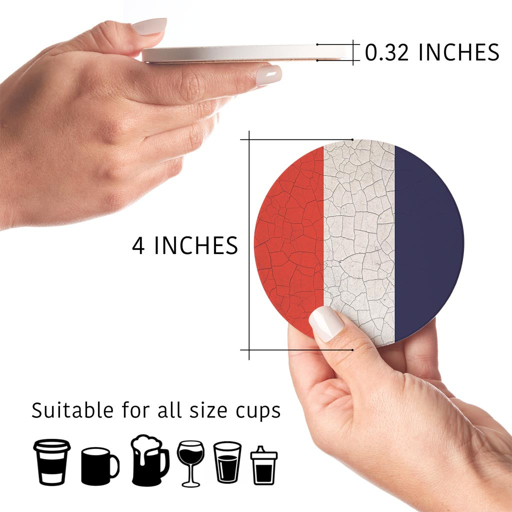 Nautical Flag Tango| Absorbent Coasters | Set of 4 | Min 2