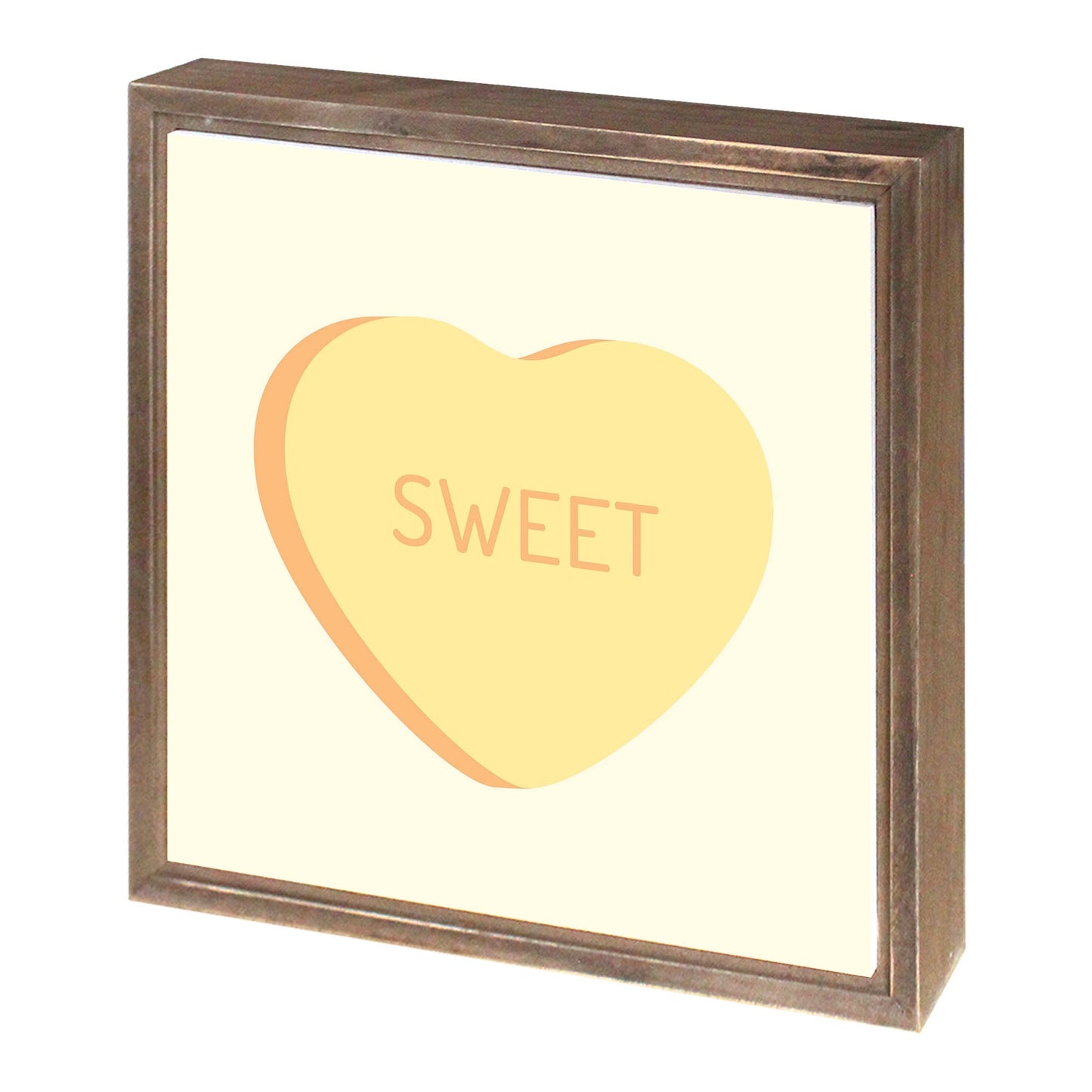 Message Hearts Sweet | Wood Sign | Eaches | Min 1