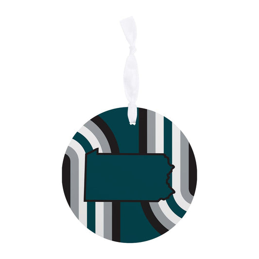 Modern Minimalist Pennsylvania Retro Shape| Wood Ornament | Eaches | Min 6