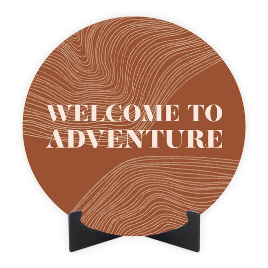 Modern Minimalist Pennsylvania Adventure Quip | Wood Sign | Eaches | Min 1