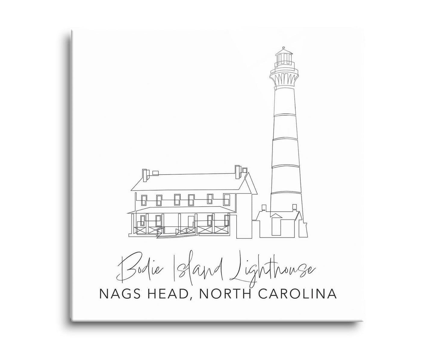 Bodie Island Lighthouse | Hi-Def Glass Art | Eaches | Min 2