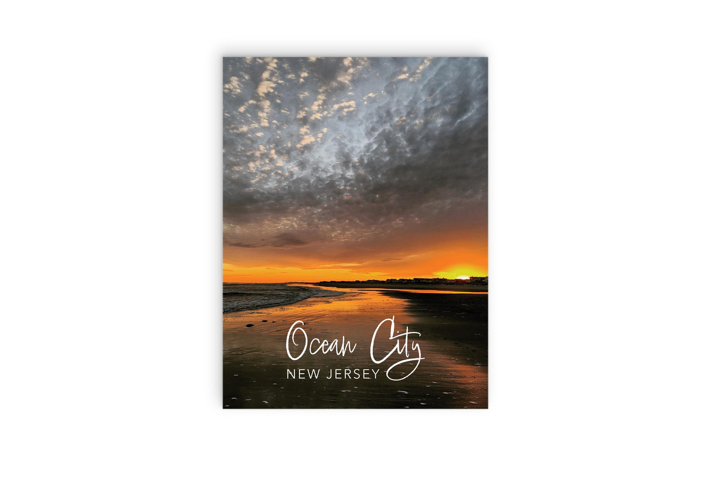 OCNJ Photo With Text | Wood Sign | Eaches | Min 2