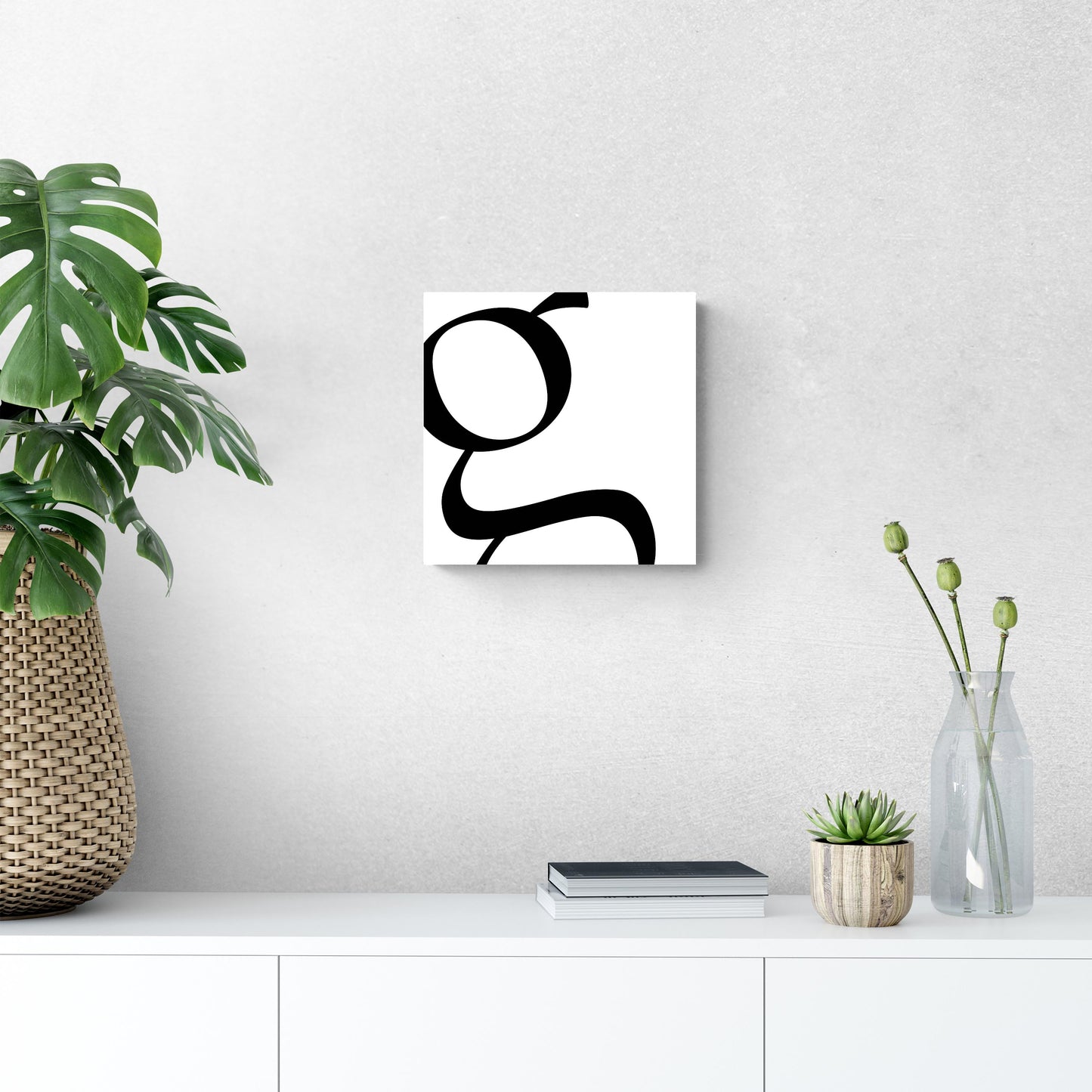 Minimal Monogram G | Wood Sign | Eaches | Min 2