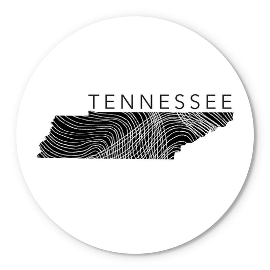 Minimalist B&W Tennessee State Name | Wood Sign | Eaches | Min 1