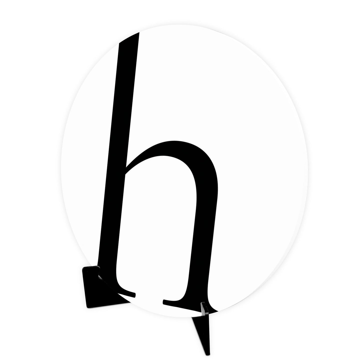 Minimalist Monogram H | Wood Sign | Eaches | Min 1