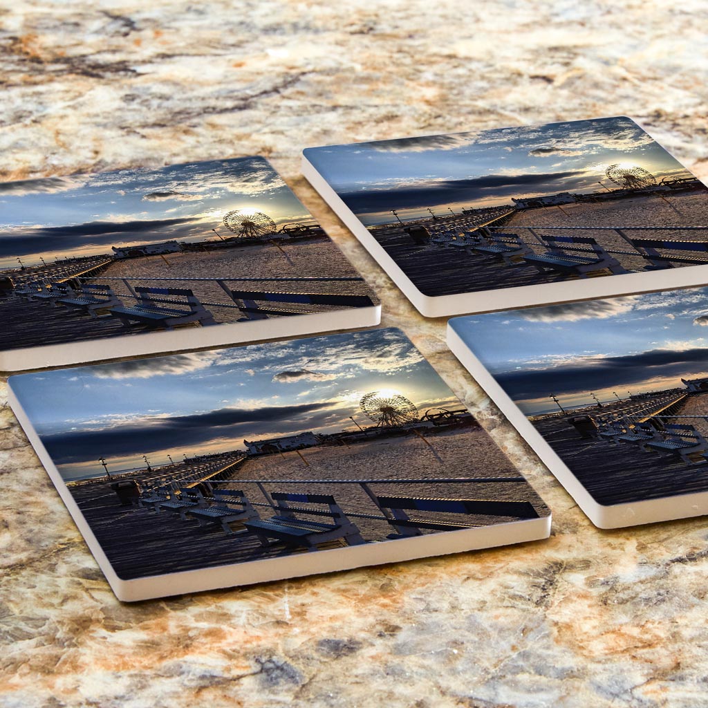 OCNJ Photo | Absorbent Coasters | Set of 4 | Min 2