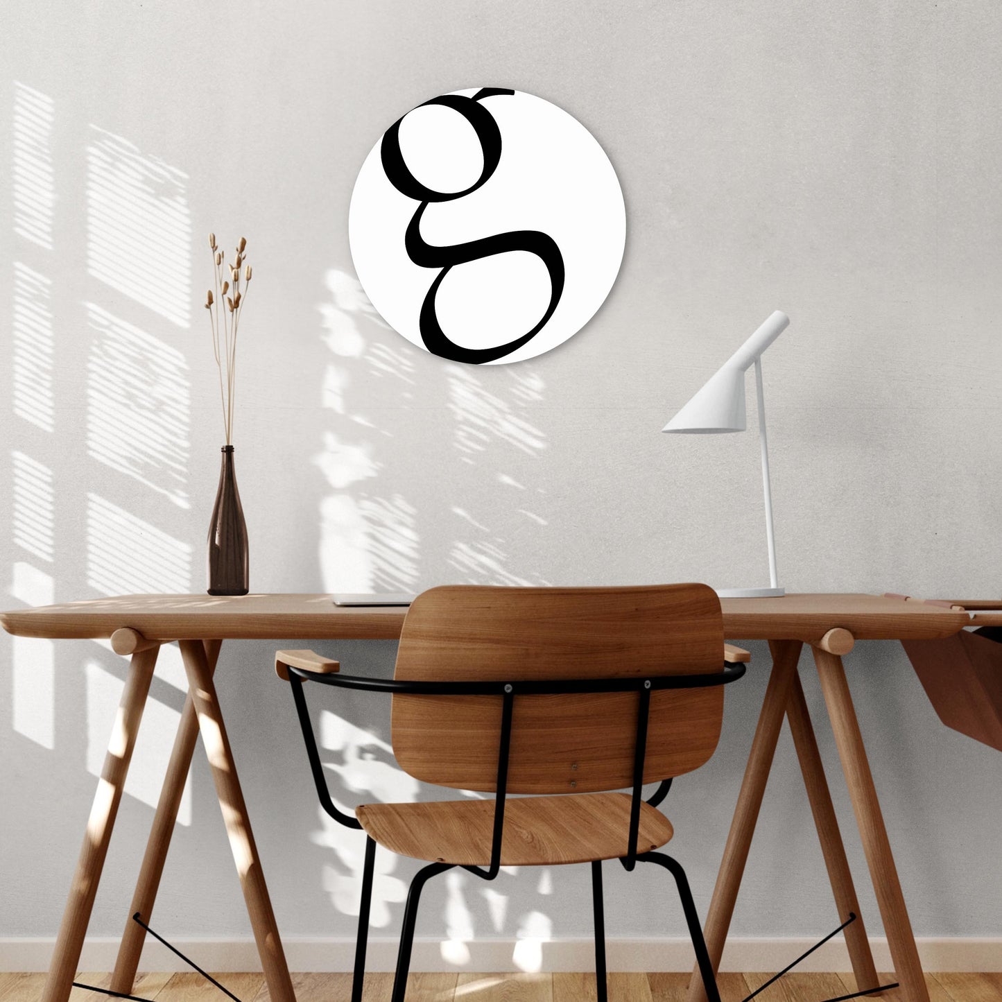 Minimalist Monogram G | Wood Sign | Eaches | Min 1