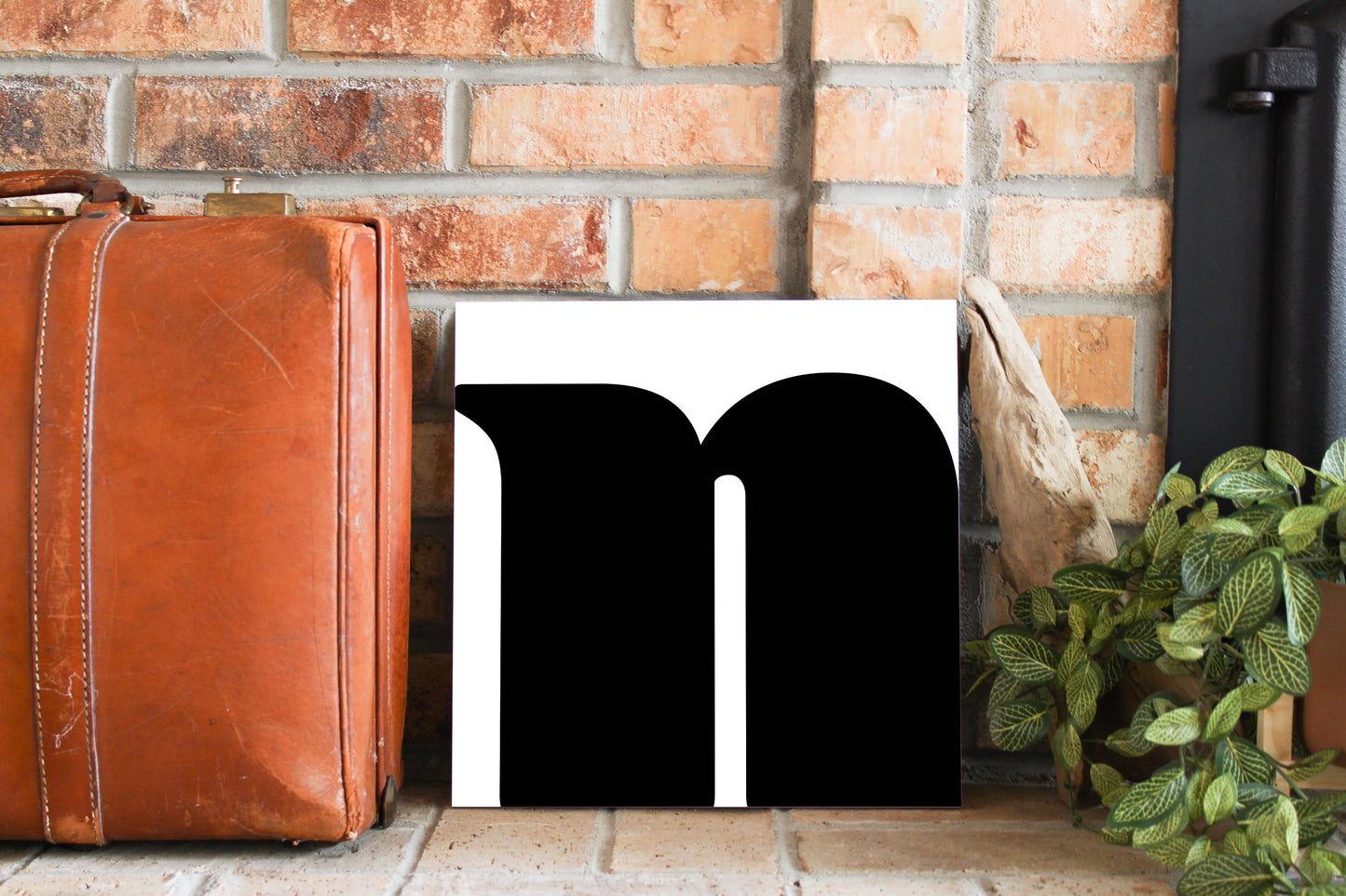 Fun Chunky Monogram N | Wood Sign | Eaches | Min 2