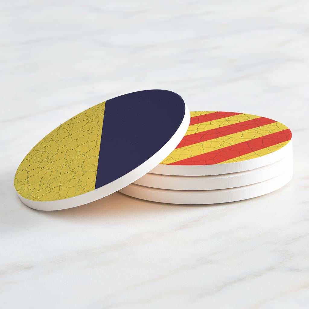 Nautical Flags | Absorbent Coasters | Set of 4 | Min 2