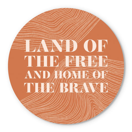 Modern Minimalist New York Free Brave | Wood Sign | Eaches | Min 1