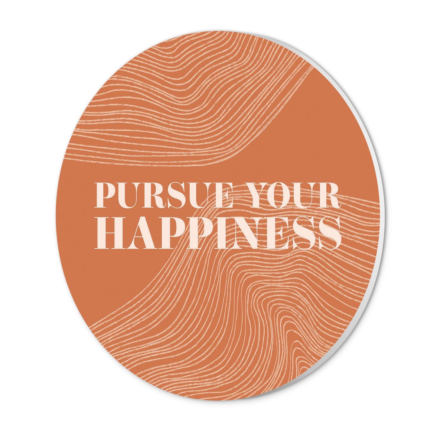 Modern Minimalist Pennsylvania Happiness Quip | Wood Sign | Eaches | Min 1