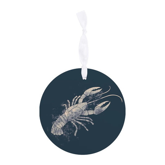 Louisiana Colorful Water Color Crawfish | Wood Ornament | Eaches | Min 6