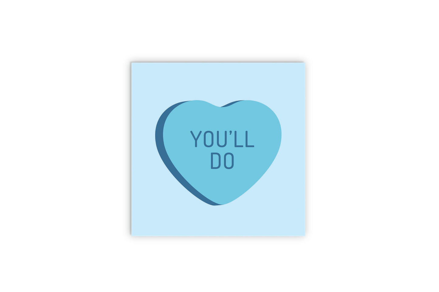 Funny Message Hearts Youll Do | Wood Sign | Eaches | Min 2