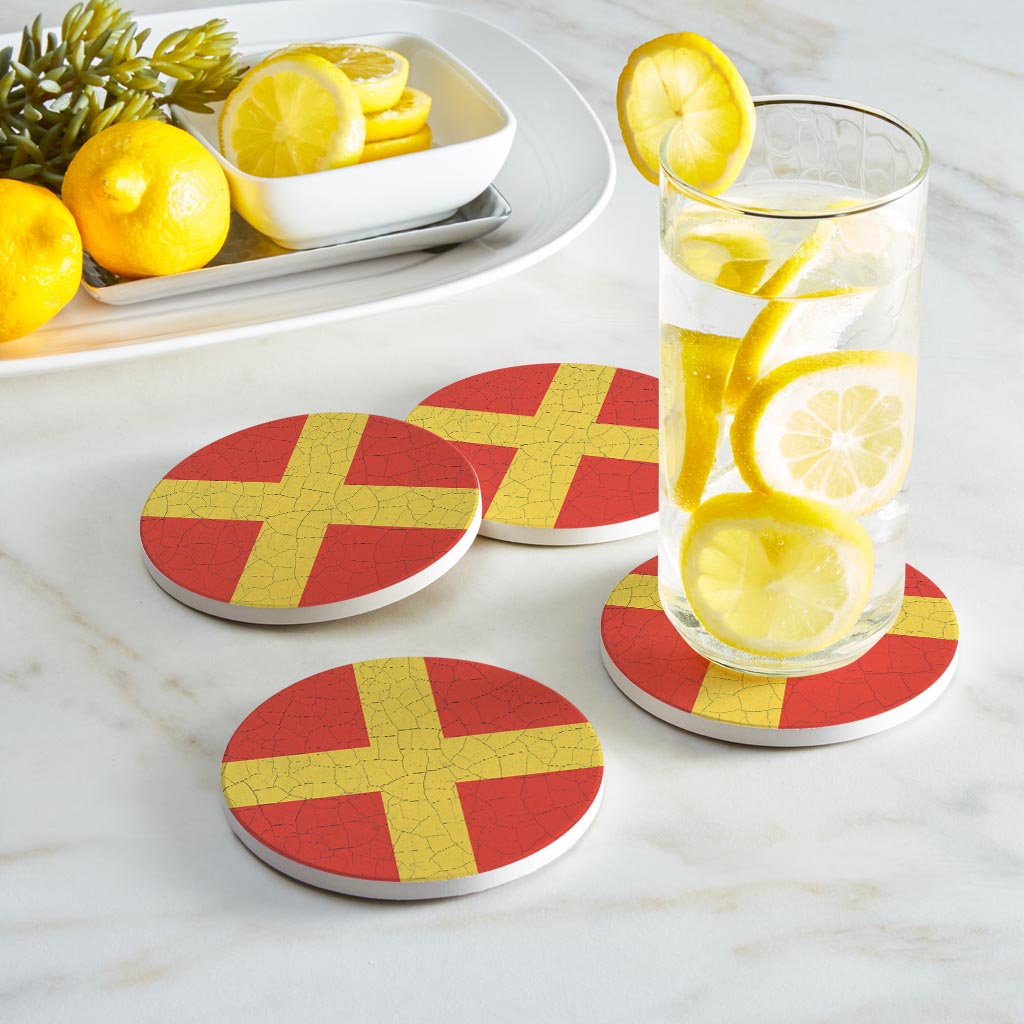 Nautical Flag Romeo | Absorbent Coasters | Set of 4 | Min 2