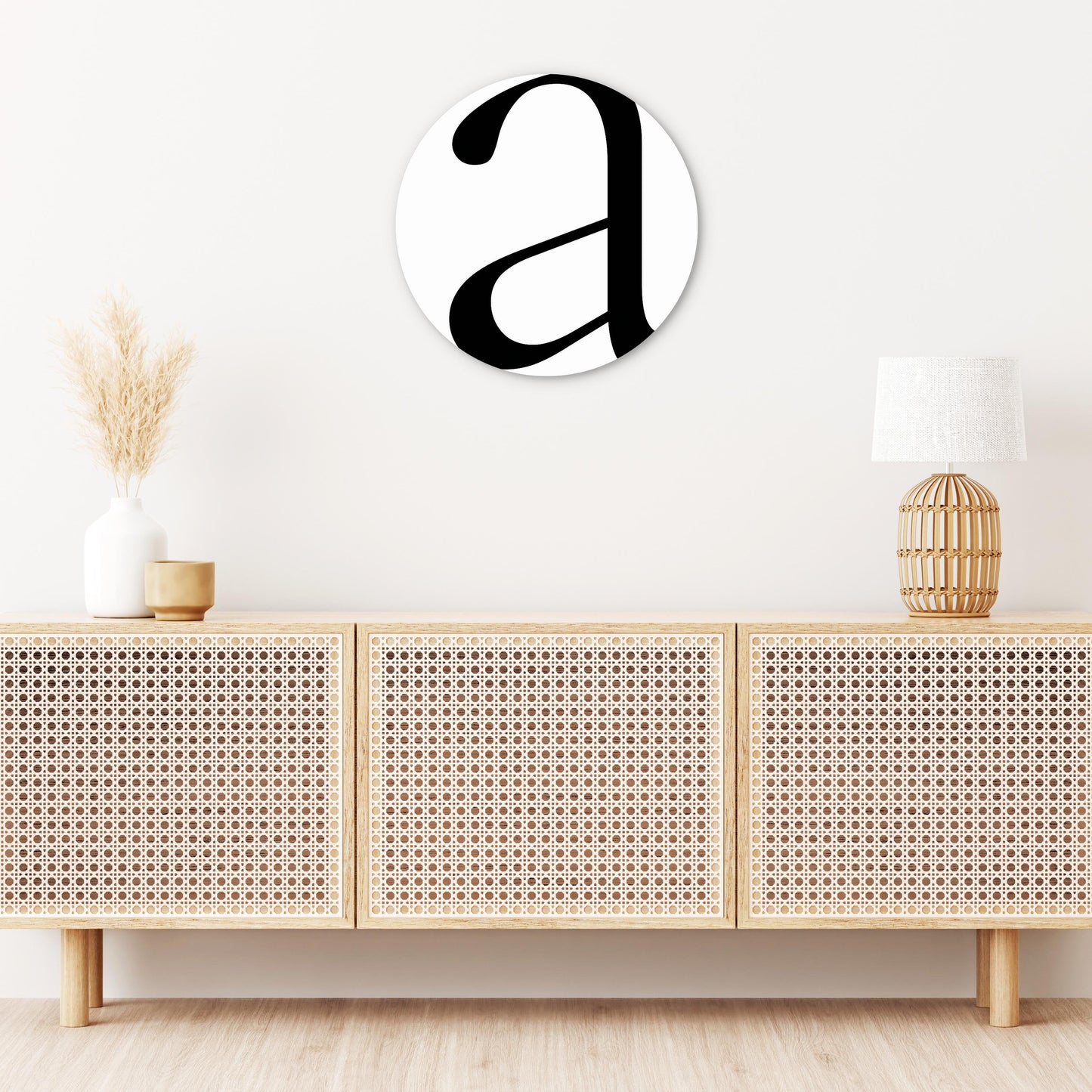 Minimalist Monogram A | Wood Sign | Eaches | Min 1